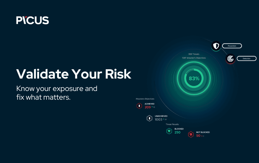 Picus Security Validation Platform ekran görüntüsü